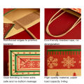 Christmas-themed Gift Bags Kraft Paper Bags Xmas Decoration Candy Gift Bags Christmas Gift Bags Apple Packaging. 