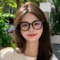LouisWill Fashion Unisex Glasses Blue Light Blocking Glasses TR90 Vintage Style Square Frame Glasses Clear Lens Glasses Anti-fatigue Glasses Anti-blue Lens Eyes Protection Eyewear For Men Women. 