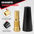 7Pcs/Set Gasless Nozzle Tips for FC90 Flux-Cored Wire Feed 0.8mm FC90 MIG Welder Welding Tools Easy Install Easy to Use. 