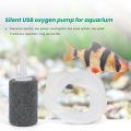 Usb Mini Aeration Pump Air Pump Aquarium Aerator Ultra Quiet Mini Fish Tank Go Fishing Oxygen Pump ——Black. 