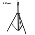 8 Ft Tripod Camera Tripod 2.43 Meter Mount Stand for Mobile Phone camera and Ring light. 