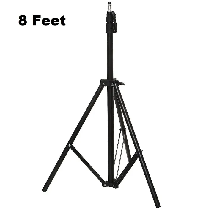 8%20Ft%20Tripod%20Camera%20Tripod%202.43%20Meter%20Mount%20Stand%20for%20Mobile%20Phone%20camera%20and%20Ring%20light%20-%20Image%202