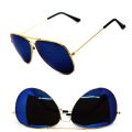 Men's Aviator Sun glass - Dark Blue. Fashion Sun glass Sun Glass Men's Womenc's Sunglasses Drivers Driving Colorful  Sport. 