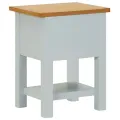 Nightstand 36x30x47 cm Solid Oak Wood. 