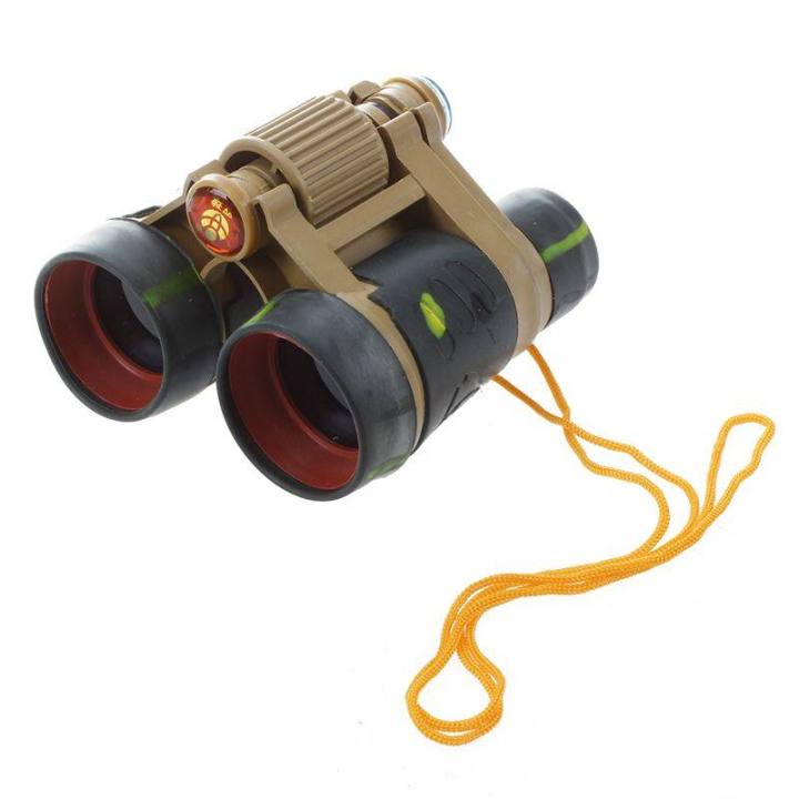 Children Kid Army Green Foldable 3X Binocular Telescope Toy Daraz.lk