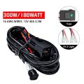 Modification Line Group Wiring Harness One To Two Light Switch Control Harness Off Road Vehicle Work Light Strip Light. 