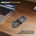 Security Anti-Theft Combination Laptop Notebook Cable Lock 4 Digit Password Lock. 