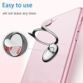 Universal Cute Phone Holder Finger Ring Adhesive Cellphone Stand 360 Rotatable. 