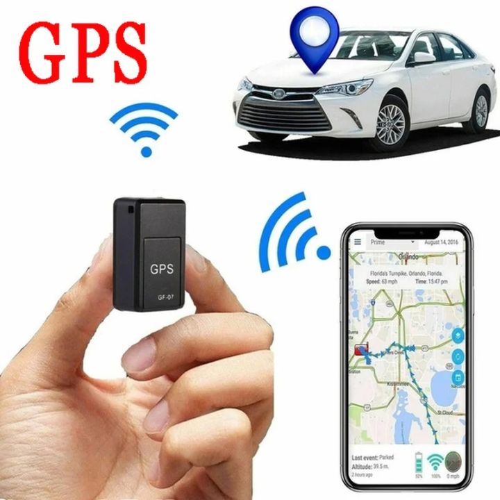 Mini GSM GPS Voice Recorder Rechargeable Voice and GPS Tracker GF07 Magnetic Real Time Car Locator System Tracking Device