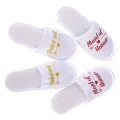 【WEJA】Dragon 1Pair Bride Wedding Decoration Bridesmaid Party Slippers Ladies Party Supplies. 