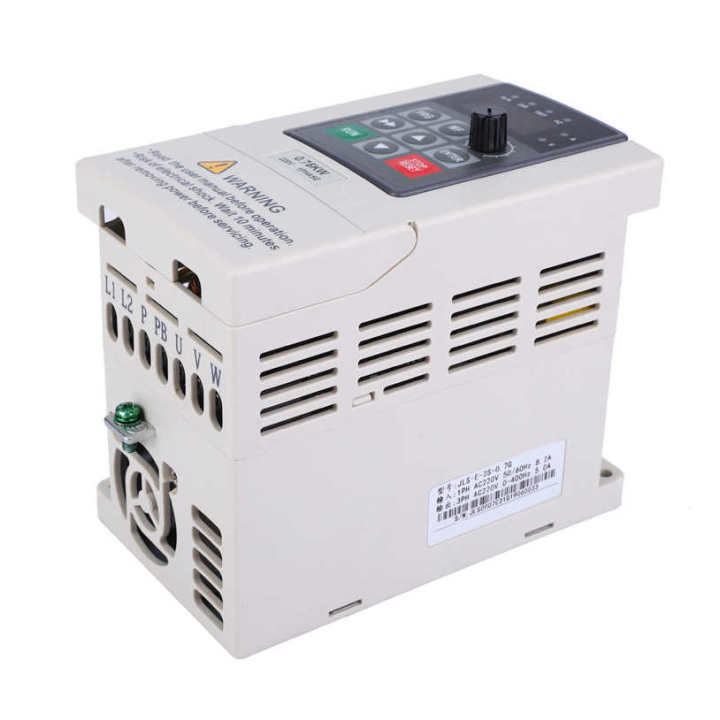 VFD variable frequency inverter 220V 0.75KW Single phase input 3 output ...