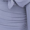 bellylady 2pcs Women Cotton Sexy Swimsuit Trendy Solid Color High Waist Slim Fit One-piece Swimwear For Hot Spring. 