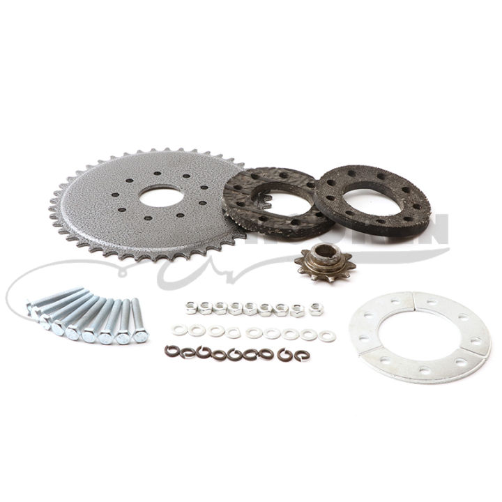 44 Rear Drive Sprocket Engine Set Mount Pads Kit Fit 49cc 66cc 80cc ...