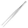 Hospital Home Stainless Steel Straight Tweezers Forceps Handy Tool 9.6" Long. 