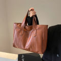 【Fast Delivery 1-4 day】Spacious Tote Bag for Women - Versatile Commuter Handbag with Shoulder Strap big capacity One Shoulder Handbag Soft Leather. 