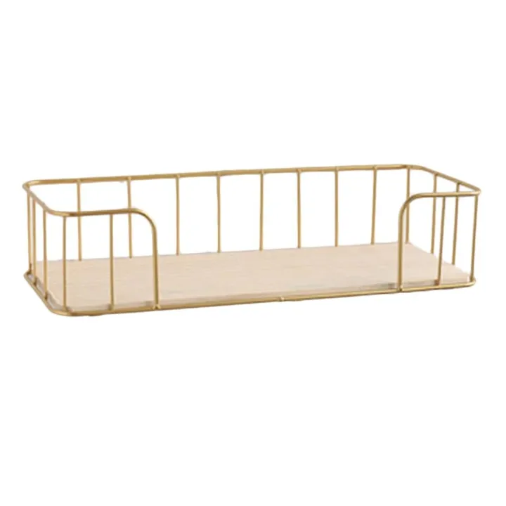 GOLD%20RECTANGLE%20SHAPE%20WALL%20SHELF%20SMALL%20-%20Wall%20Mounted%20Floating%20Display%20Organizer%20with%20Golden%20Tone%20Metal%20Wire%20Frame%20Hanging%20Bookshelf%20Metal%20Aesthetic%20Wall%20Decoration%20for%20Walls,Bathroom%20Bedroom%20Living%20Room%20Kitchen%20-%20Image%205