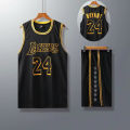 Lakers Kobe24No. Jersey Boys' Basketball Wear Suit Middle and Big Children Sports Training Junior High School and Elementary School Students Teenagers. 