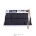 Rockstar PAD20 PRO Advanced Octa pad Electronic Drum Multi pad & Drum Machine, Hand Playable - White With 29 Buttons, 8 Pad. 