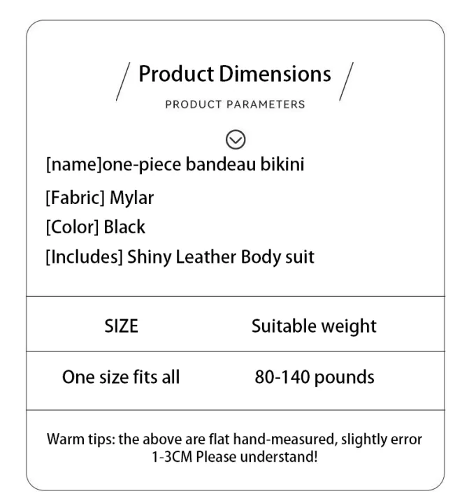 Lingerie%20Queen%20Leather%20Uniform%20Lure%20Midnight%20Charmcomfortable%20One-piece%20Strap-on%20Bikini%20Bright%20Leather%20Bodysuit%20-%20Image%205