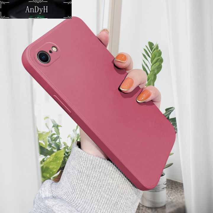 New AnDyH Casing For iphone 6 6s 7 8 Plus SE 2020 Case Silicone Case Soft Slim Luxury Cover Camera Coque Funda Shockproof Casing Back Cover Phone Case Softcase For Boys Girls Men Women