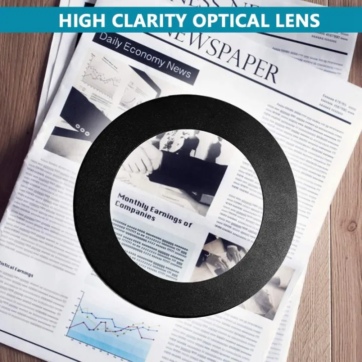 10X%20Magnifying%20Glass%20with%20Light%20and%20Clamp%203%20Color%20Modes%2010%20Brightness%20Adjustable%20Magnifying%20Desk%20Lamp%20for%20Crafts%20Reading%20-%20Image%203