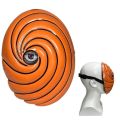 2025 Tobi Glowing Naruto Mask Role Play Cosplay Sharingan Face Cover Uchiha Obito Japanese Anime White Mask Halloween. 