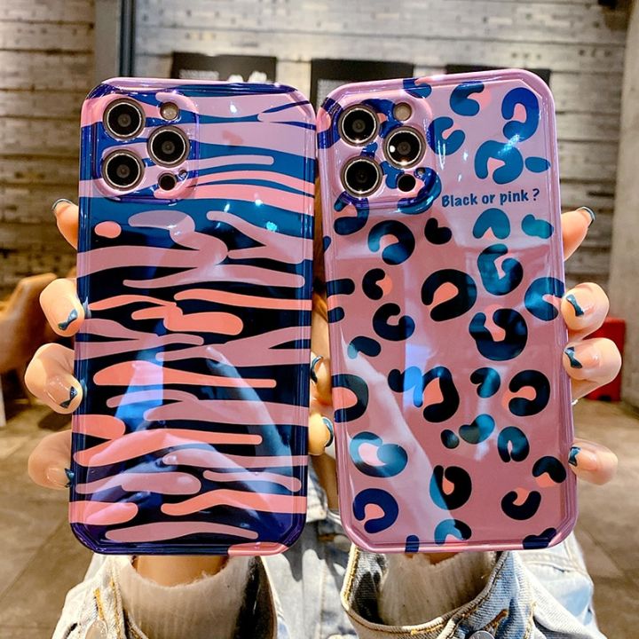Luxury%20Blu%20ray%20Leopard%20Print%20Silicone%20TPU%20Phone%20Case%20For%20iphone%2013%2012%20Pro%2011%20Pro%20Max%20Xs%20Max%20XR%207%208%20Plus%20Zebra%20pattern%20Back%20Cover%20-%20Image%205