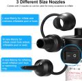 Electric Air Pump Air Mattress Pump for Inflatables Portable Quick and Easy Inflator Deflator with 3 Nozzles. 