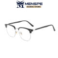 MENSPE Men Glasses Computer Glasses Photochromic Eyeglasses Fashion Semi Frame Clear Lens Glasses Blue Light Blocking Glasses Anti-blue Lens Eyes Protection Eyewear. 
