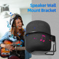 HXSJ For Apple HomePod2 2023 Smart Speakers Wall Mount Smart Speaker Metal Wall Holder Sound Box Bracket Shelf Stand With Screws. 