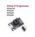 Attiny IC Programming Board ATtiny13A ATtiny25 ATtiny45 ATtiny85. 