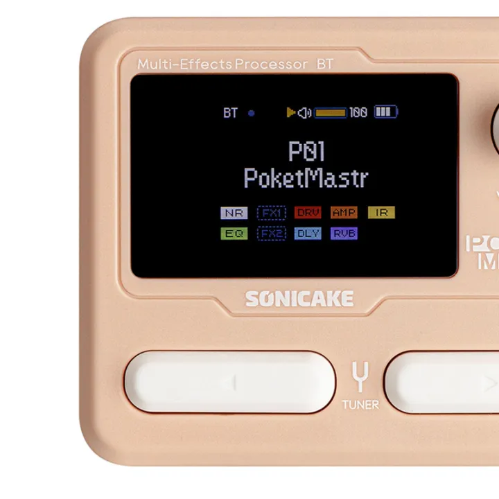 100+%20Multi-Effects%20Pedal%20APP%20Control%20Pocket%20Master%20English%20Global%20Version%20Guitar%20Bass%20Amp%20Rechargeable%20Pink%20-%20Image%205