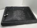 Single Fan with light Laptop Notebook Cooling Pad A2 13”-9.5”. 