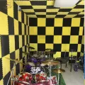 1pcs Studio Acoustic Foam Panels Sound Insulation Ktv Room Wall Soundproof Foam Sponge Wall Tiles 30x30x2cm. 