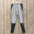 D-Blaq Men's Tracker Zipper Joggers in Grey. 