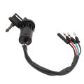 ATV Ignition Switch Key Ignition Starter Switch Professional 4 Wire Sensitive for FourTrax 125 1985 To 1986. 