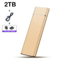 External Hard Drive SSD 1TB High-capacity USB/Type-C Interface High-speed Mini Portable External Ssd for Laptops/desktop/phones. 