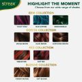Streax Ultralights Hair Colour Highlight Kit | Brown Hair Colour, Hazel Brown - Pack of 1 I Enriched with Walnut & Argan Oil I Hair Colour for Women | Rich, vibrant, Easy to use, DIY Application120ML(FROM INDIA)NUSS. 