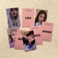 BLACKPINK Early Bird Photo Cards Fan Club Blink Lomo Cards Lisa Jisoo Rose Jennie Photo Cards 4 Per Set. 