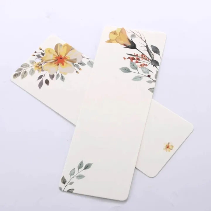 LANFY%20DIY%20Bookmark%20Reading%20Blank%20Paper%20Elegant%20Patterns%20School%2040%20pcs/pack%20Stationery%20Novelty%20Book%20Mark%20-%20Image%206