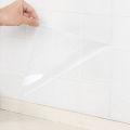 60*300cm Kitchen Oil Proof Wall Sticker Clear Self-Adhesive Film Covering Removable Protective Film Shelf Drawer Liner Decor. 