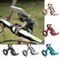 Bicycle Phone Holder Metal Clip Cell Phone Stand Anti-Slip Bike Mount Bracket Electric Scooter Motorcycle Smartphone Support. 