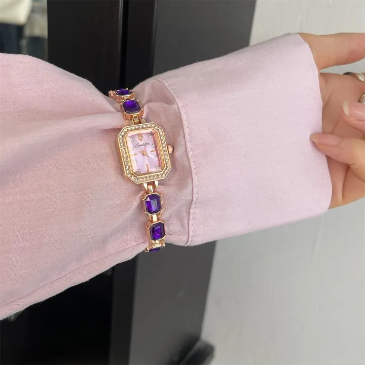 %E3%80%90High-quality%E3%80%91unlifex%20Chanel%20Style%20Square%20Diamond%20Watch%20for%20Women,%20Gold%20Cube%20Chain,%20Vintage%20Exquisite%20Watch%20-%20Image%208