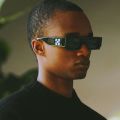 [ALLGOOD] Black Rectangle Sunglasses Man Driving Shades Male Sun Glasses Designer Outdoor leisure Tourism Glasses. 