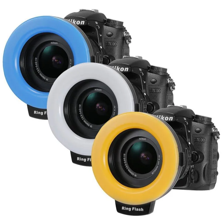 PULUZ%20RF-550D%2048%20Macro%20LED%20Ring%20Flash%20Light%20With%208%20Adapter%20Ring%20For%20Nikon%20Canon%20Sony%20Pentax%20Olympus%20Panasonic%20Camera%20DSLR%20Ring%20Flash%20Kit%20-%20Image%204