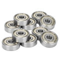 10PCS 635Z Deep Groove Steel Ball Bearing 5mm ID 19mm OD High Speed Double. 