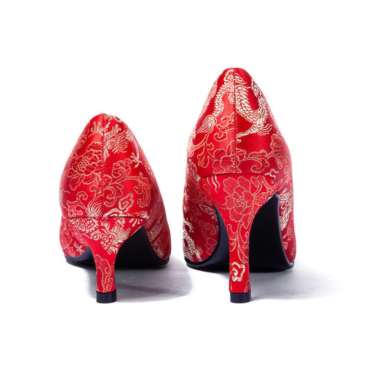 New%20Wedding%20Red%20Shoes%20Bridal%20Shoes%20Chunky%20Heel%20Pregnant%20Women%20Xiuhe%20Wedding%20Shoes%20High%20School%20Low%20Heel%20Wedding%20Shoes%20Lace-up%20Dress%20Shoes%20-%20Image%205
