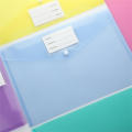 A4 Folders File Bag College Documents Information Booklet Storage Organizer Clear Holders Stationery School Supplies. 