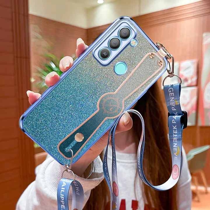 For%20Tecno%20POP%205%20LTE%20BD4%20BD4i%20BD4a%20Pop%205%20Pro%20BD4j%20BD4h%20Flash%20powder%20electroplating%20Wrist%20strap%20bracket%20Phone%20Case%20Whit%20lanyard%20-%20Image%206