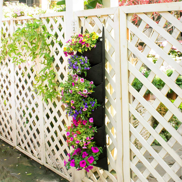 Flower%20Pots%20Black%20With%207%20Pockets%20Plant%20Bag%20Layout%20Waterproof%20Wall%20Mount%20Hanging%20Flowerpot%20Bag%20Indoor%20Outdoor%20Use%20Garden%20Decor%20Vertical%20Hanging%20Garden%20Planter%20Life%20-%20Image%207